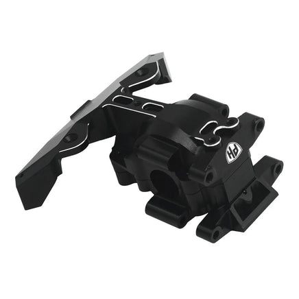 Power Hobby - 7075 Aluminum Front Gearbox Black, for Traxxas Mini Maxx - Hobby Recreation Products