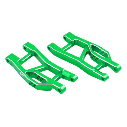 Power Hobby - 7075 Aluminum Front Lower Arms Green, for Taxxas Mini Maxx - Hobby Recreation Products