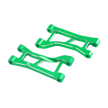 Power Hobby - 7075 Aluminum Front Upper Arms Green, for Traxxas Mini Maxx - Hobby Recreation Products