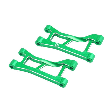 Power Hobby - 7075 Aluminum Front Upper Arms Green, for Traxxas Mini Maxx - Hobby Recreation Products