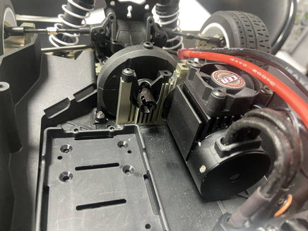 Power Hobby - 7075 Aluminum Motor Mount, for Cen Racing 1/8 M - Sport Puma - Hobby Recreation Products