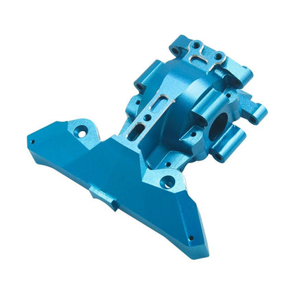 Power Hobby - 7075 Aluminum Rear Gearbox Blue, for Traxxas Mini Maxx - Hobby Recreation Products