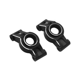 Power Hobby - 7075 Aluminum Rear Hub Knuckle Arms Black, for Traxxas Mini Maxx - Hobby Recreation Products
