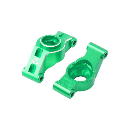 Power Hobby - 7075 Aluminum Rear Hub Knuckle Arms Green, for Traxxas Mini Maxx - Hobby Recreation Products
