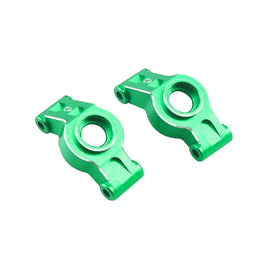 Power Hobby - 7075 Aluminum Rear Hub Knuckle Arms Green, for Traxxas Mini Maxx - Hobby Recreation Products