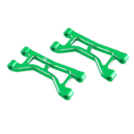 Power Hobby - 7075 Aluminum Rear Upper Arms Green, for Traxxas Mini Maxx - Hobby Recreation Products
