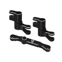 Power Hobby - 7075 Aluminum Steering / Bellcrank Black, for Traxxas Mini Maxx - Hobby Recreation Products