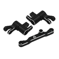 Power Hobby - 7075 Aluminum Steering / Bellcrank Black, for Traxxas Mini Maxx - Hobby Recreation Products