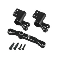 Power Hobby - 7075 Aluminum Steering / Bellcrank Black, for Traxxas Mini Maxx - Hobby Recreation Products