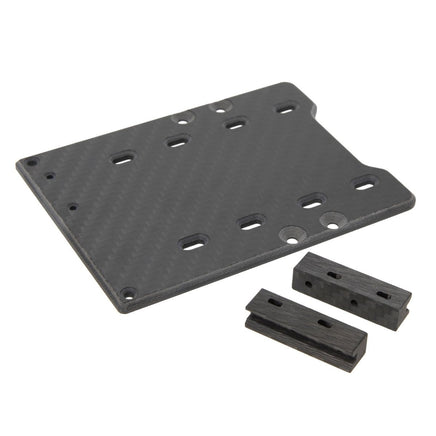 Power Hobby - 7075 Carbon Fiber ESC Plate, Traxxas X - Maxx (XLX2 / MAX5) - Hobby Recreation Products