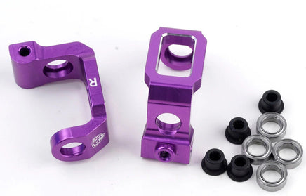 Power Hobby - Aluminum C - Hub Purple, HPI RS4 Sport3 - Hobby Recreation Products