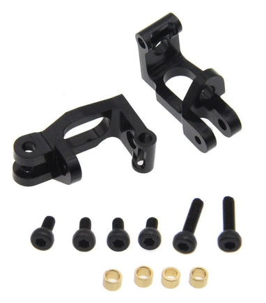 Power Hobby - Aluminum Front C - Hub, Black, for Kyosho Mini - Z MB - 010 - Hobby Recreation Products
