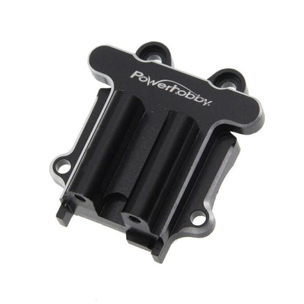 Power Hobby - Aluminum Front Gear Box, Black for Arrma Grom - Hobby Recreation Products