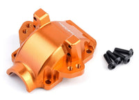 Power Hobby - Aluminum Front or Rear Gearbox Housing Cover Orange, HPI RS4 Sport3 - Hobby Recreation Products