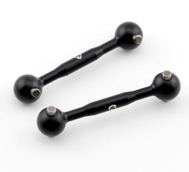 Power Hobby - Aluminum Front / Rear Drive Shaft, Black, for Kyosho Fazer Mk2 - Hobby Recreation Products