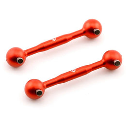Power Hobby - Aluminum Front / Rear Drive Shaft, Red, for Kyosho Fazer Mk2 - Hobby Recreation Products