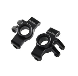Power Hobby - Aluminum Front Steering Knuckles, Black, for Arrma Grom - Hobby Recreation Products