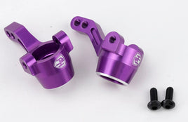 Power Hobby - Aluminum Front Steering Knuckles Purple, HPI RS4 Sport3 - Hobby Recreation Products