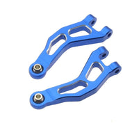 Power Hobby - Aluminum Front Upper Arms, Blue, for Arrma Mojave Grom - Hobby Recreation Products