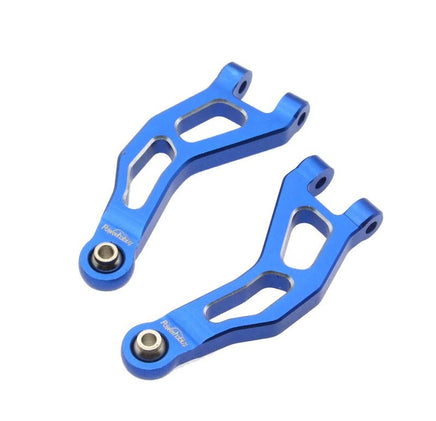 Power Hobby - Aluminum Front Upper Arms, Blue, for Arrma Mojave Grom - Hobby Recreation Products
