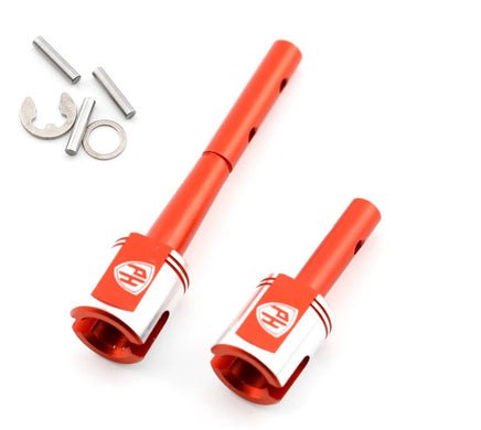 Power Hobby - Aluminum Main Drive Shaft Joint Red, for Kyosho 1/10 Fazer Mk2 - Hobby Recreation Products