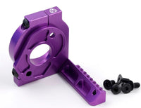 Power Hobby - Aluminum Motor Heat Sink Mount Purpl, HPI RS4 Sport3 - Hobby Recreation Products