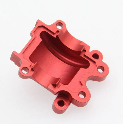 Power Hobby - Aluminum Rear Gear Box, Red, for Arrma Grom - Hobby Recreation Products