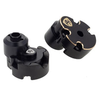 Power Hobby - Aluminum Rear Outer Portal Housing + Brass Counterweight , for 1/18 Redcat Ascent - 18 - Hobby Recreation Products