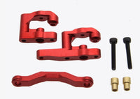 Power Hobby - Aluminum Steering Arm, Red, for Arrma Grom - Hobby Recreation Products