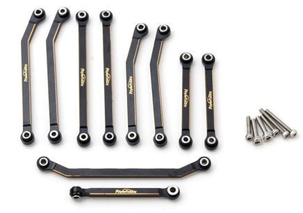 Power Hobby - Brass High Clearance 4 - Link w/Steering Link, for Redcat Ascent - 18 - Hobby Recreation Products