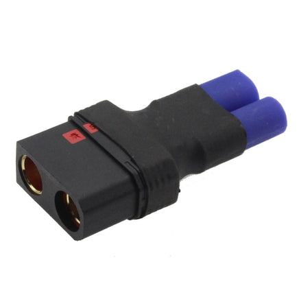 Power Hobby - EC5 Male to QS8 Female Plug Battery Adapter - Hobby Recreation Products