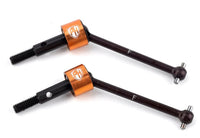 Power Hobby - Steel Front Drive Shafts CVD Orange, HPI RS4 Sport3 - Hobby Recreation Products