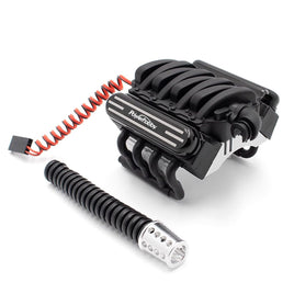 Power Hobby - V8 Engine Motor Heatsinks & Cooling Fan, for TRX-4 / SCX10 - Hobby Recreation Products