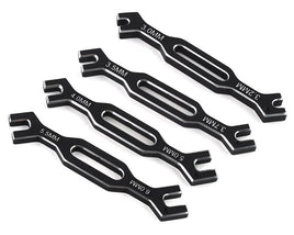Protek R/C - Aluminum Turnbuckle Wrench Set (3, 3.2, 3.5, 3.7, 4, 5, 5.5 & 6mm) - Hobby Recreation Products