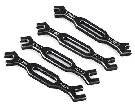 Protek R/C - Aluminum Turnbuckle Wrench Set (3, 3.2, 3.5, 3.7, 4, 5, 5.5 & 6mm) - Hobby Recreation Products