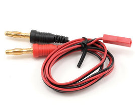 Protek R/C - JST Charge Lead (JST Female To 4mm Banana Plugs) - Hobby Recreation Products