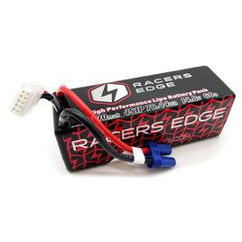 Racers Edge - 5300mAh 4S 14.8V 60C Hard Case Lipo Battery with EC5 Connector - Hobby Recreation Products