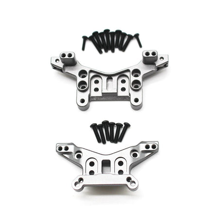 Racers Edge - Aluminum Front & Rear Shock Tower Set for BlackZon Slyder - Hobby Recreation Products