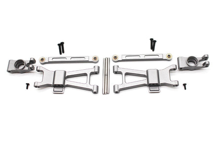 Racers Edge - Aluminum Rear Arm & Hub Set for BlackZon Slyder - Hobby Recreation Products