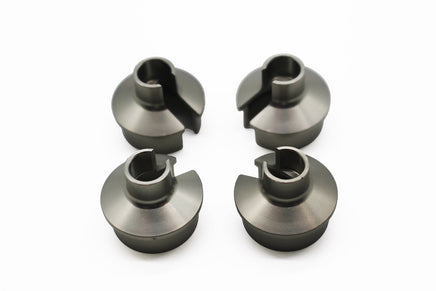 Racers Edge - Aluminum Shock Springs Cup, for Team Corally Kagama, Spark, Syncro, Asuga, Sketer, Muraco, Kronos - Hobby Recreation Products