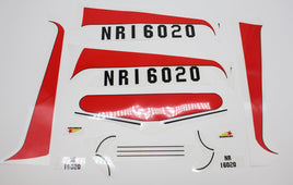 Rage R/C - Decal Set; Electra - Hobby Recreation Products