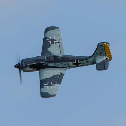 Rage R/C - Focke - Wulf Fw 190 Micro RTF Airplane with PASS (Pilot Assist Stability Software) System - Hobby Recreation Products