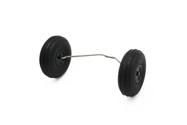 Rage R/C - Large Wheel Front Landing Gear Set; Scout - Hobby Recreation Products