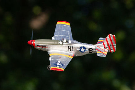 Rage R/C - P - 51D Mustang 500mm Brushless RFT (Ready - for - Transmitter) Warbird with PASS System - Hobby Recreation Products
