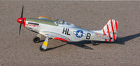 Rage R/C - P - 51D Mustang 500mm Brushless RFT (Ready - for - Transmitter) Warbird with PASS System - Hobby Recreation Products