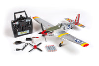 Rage R/C - P - 51D Mustang 500mm Brushless RTF Warbird with PASS (Pilot Assist Stability Software) System - Hobby Recreation Products