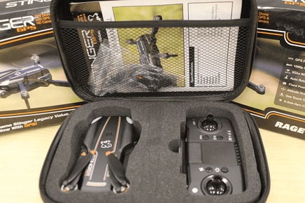 Rage RC Stinger GPS Wi - Fi 1080p FPV Ready - To - Fly Camera Drone RGR4450 - Hobby Recreation Products