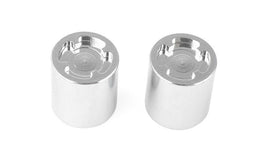 RC4WD - 1/10 Scale Rear Hubs (Chrome) - Hobby Recreation Products