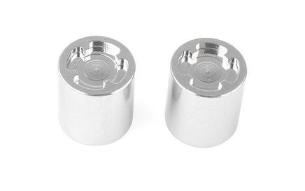 RC4WD - 1/10 Scale Rear Hubs (Chrome) - Hobby Recreation Products