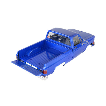 RC4WD - Chevrolet K10 Scottsdale Hard Body Complete Set (Blue) - Hobby Recreation Products